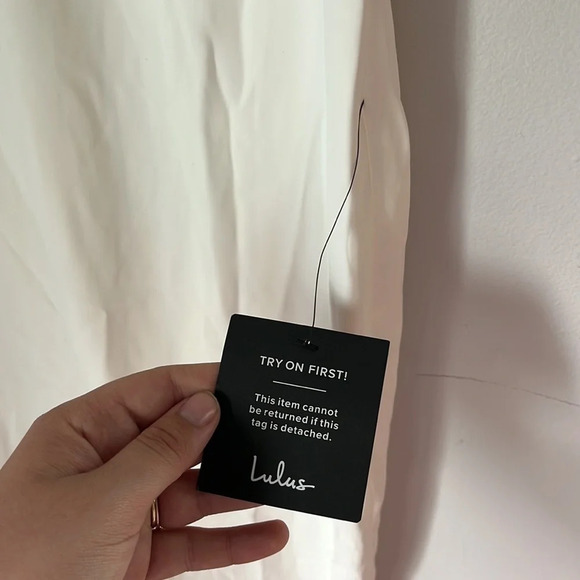 Lulus White Lace Jumpsuit Size Small - Picture 2 of 12